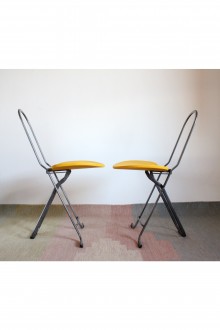 Set di due Sedie pieghevoli Dafne di Gastone Rinaldi per... 2
