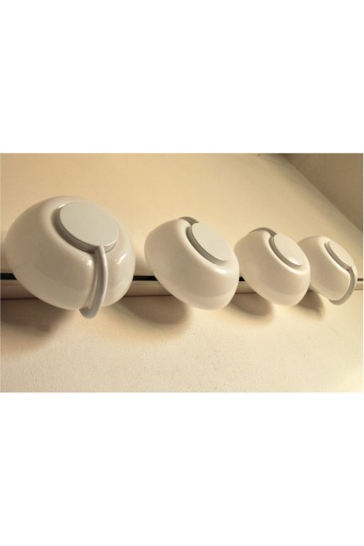Set di 4 applique modello 1197 produzione Martinelli Luce