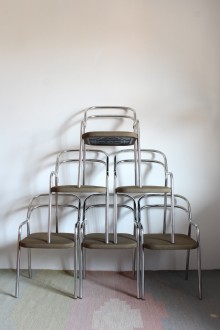 Set di 6 sedie desing Carlo Santi modello Santina per... 2