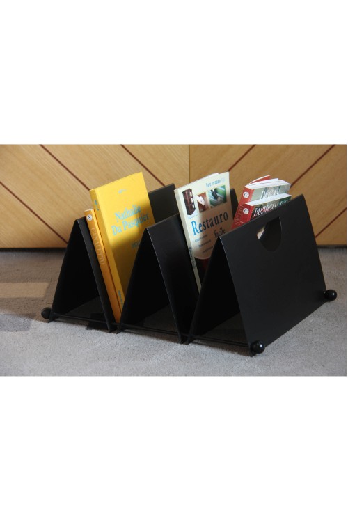 Post-modern magazine rack from the...