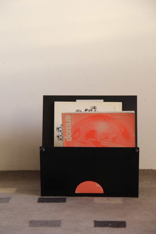 Post-modern magazine rack from the...