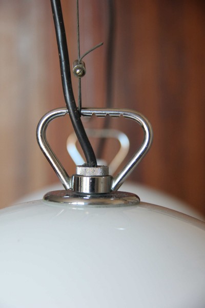 Set of 2 Onfale style pendant lamps by Artemide design Luciano Vistosi