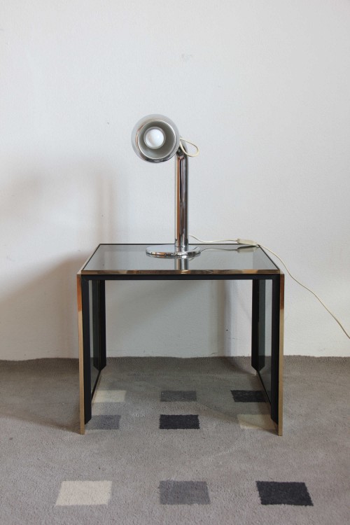 Small service table in metal and...