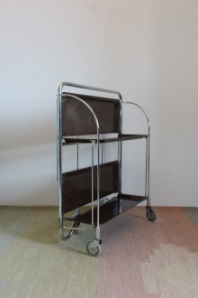 Carrello porta vivande pieghevole Gerlinol anni '70 2