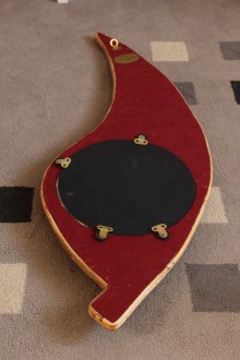 Specchio a foglia in bambù design Vivai Del Sud 2