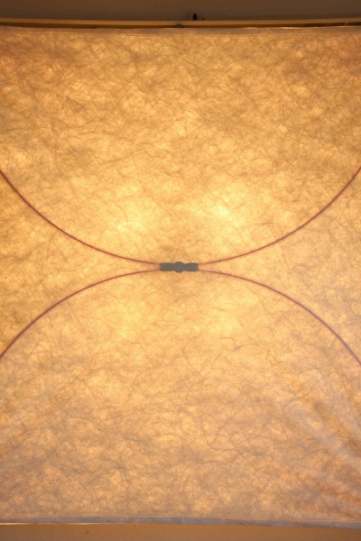 Ariette 3 wall or ceiling lamp, design Afra and Tobia Scarpa for Flos, big size.