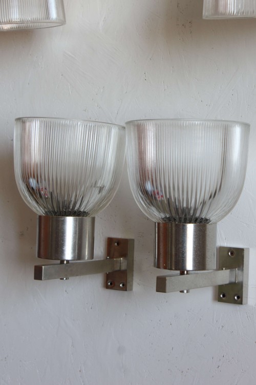 Pair of 1104 model wall lamps...