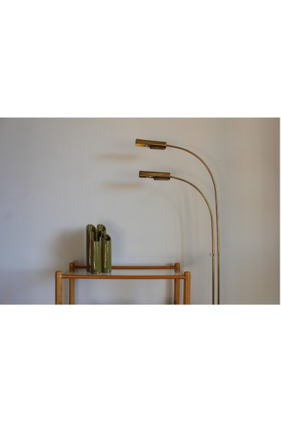 Bamboo etagere produced by Gervasoni
