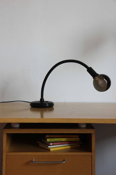 Hebi table lamp with base design Isao Hosoe  for Valenti, '70s.
