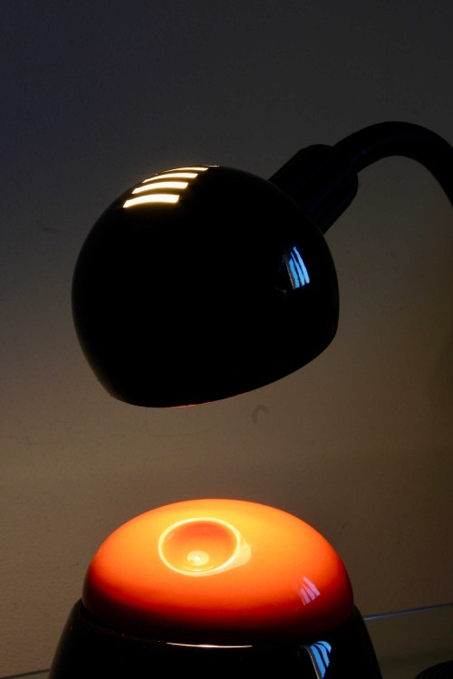 Hebi table lamp with base design Isao...