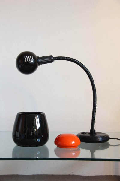 Hebi table lamp with base design Isao Hosoe  for Valenti, '70s.