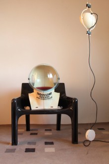 Black Abaco model suspension lamp by Marianelli and... 2