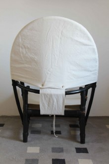 Bamboo armchair, probable prototype of the Hoop G23 by... 2
