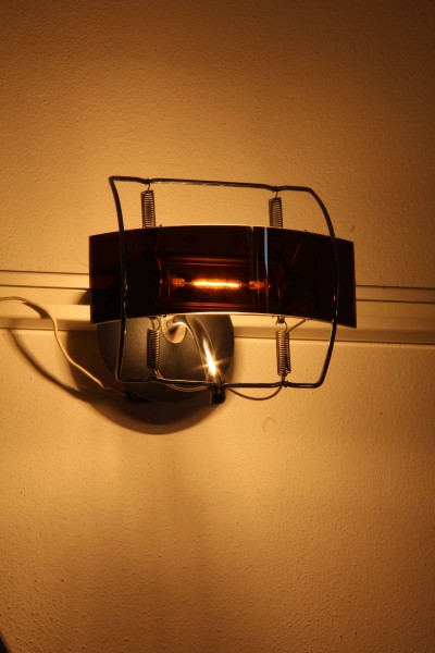 Coppia di applique modello Warrior design Emanule Ricci per Sidecar Artemide