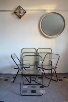 Set di 4 Sedie pieghevoli modello Plia design Giancarlo... 2