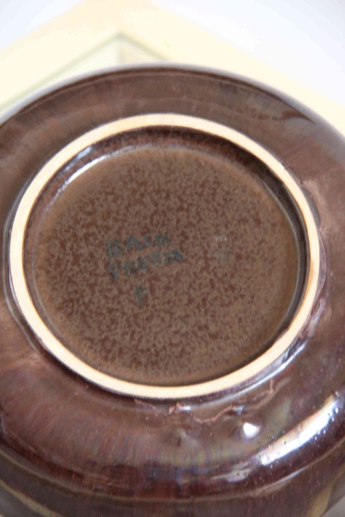 Antonio Baldi ceramic bowl, Faenza,...