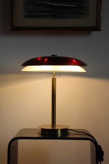 Lampada da tavolo modello 2280 Bis Tris, archivio storico...