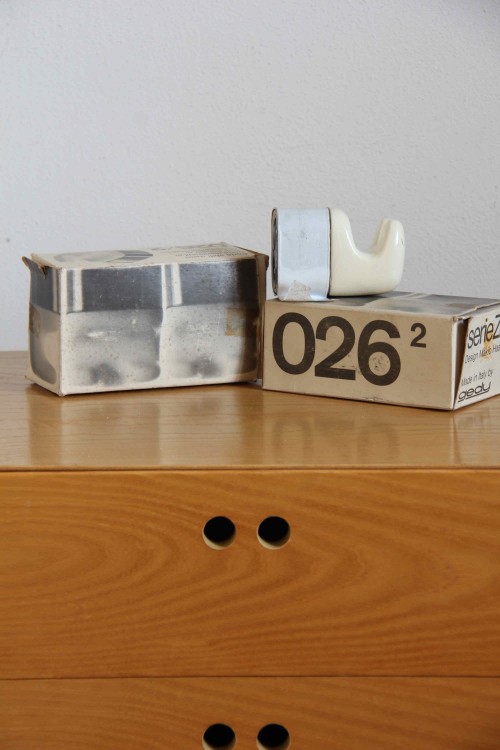 Bathroom accessories set designed by...