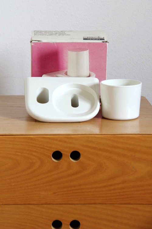 Bathroom accessories set designed by...