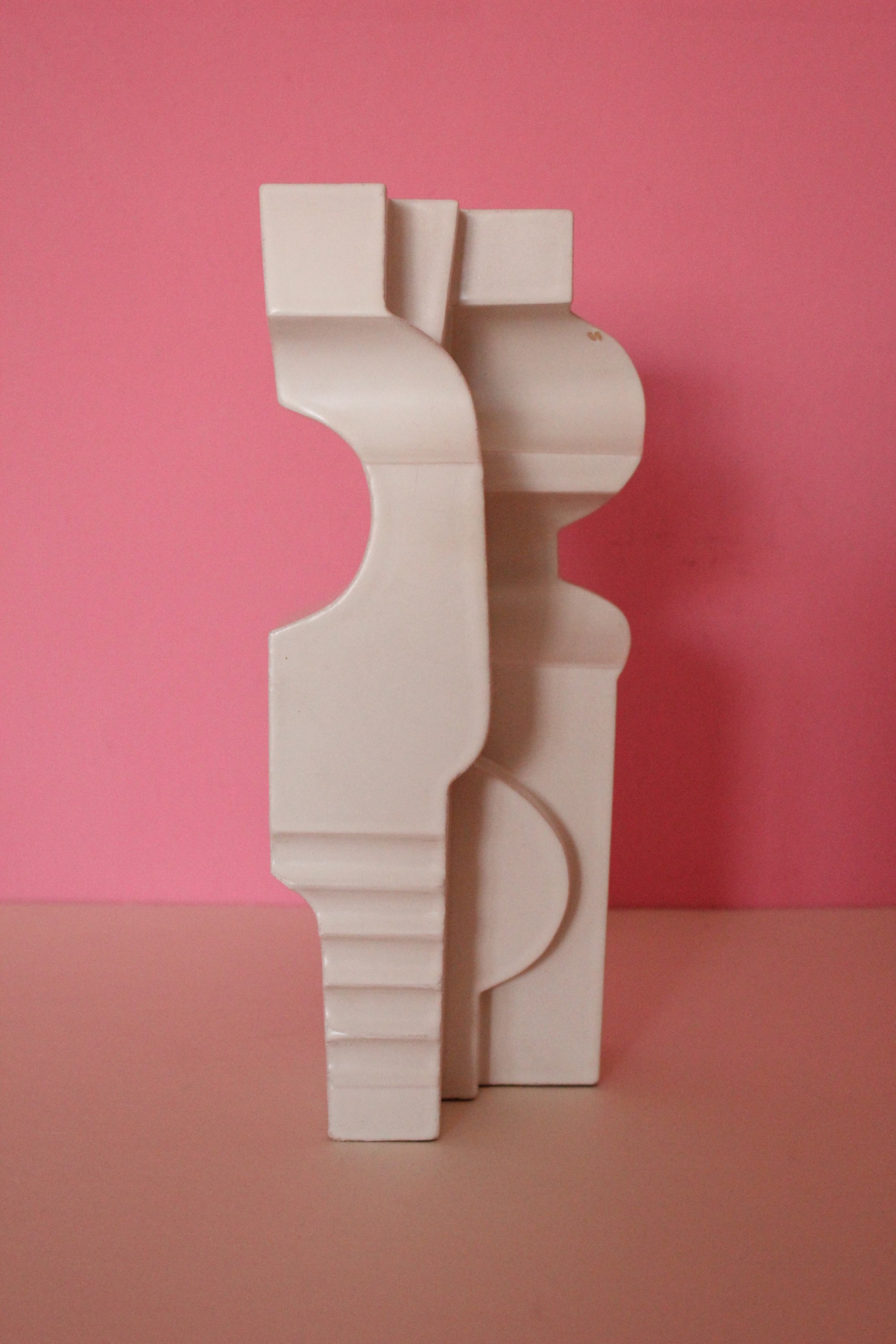 Artistic ceramic sculpture by Nino Caruso numbered