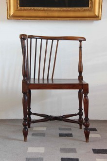 SEDIA D'ANGOLO JUGENDSTIL SULLO STILE DI ADOLF LOOS VIENNA 2