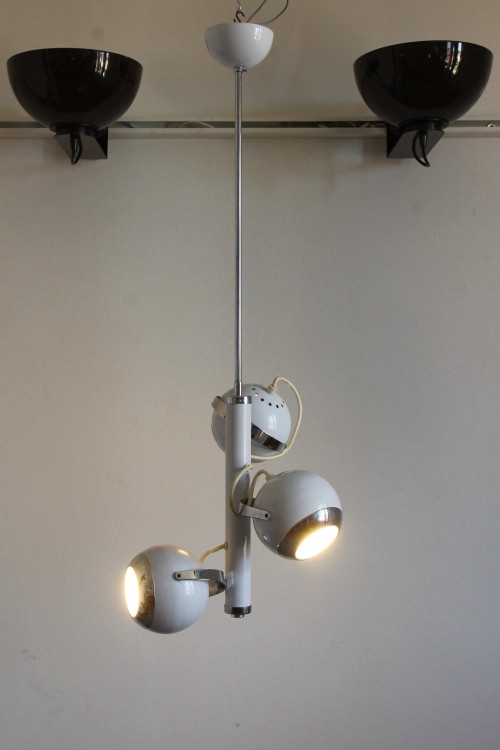 Three adjustable light space age...