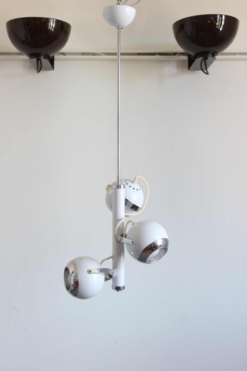 Three adjustable light space age...