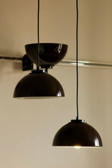 Pair of Dalca metal chandeliers made in Italy from the 70s 2