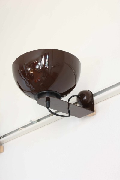 Pair of Dalca metal wall lamps made in Italy from the 70s