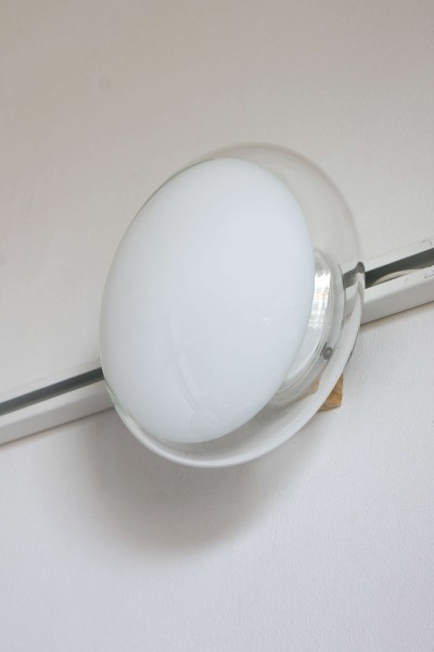 Lampada da parete e soffitto in vetro di Murano Gill 28 di Roberto Pamio per Leucos, Italia anni '60