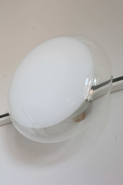 Gill 40 Murano glass wall or ceiling lamp by Roberto Pamio for Leucos, Italy, 1970s.