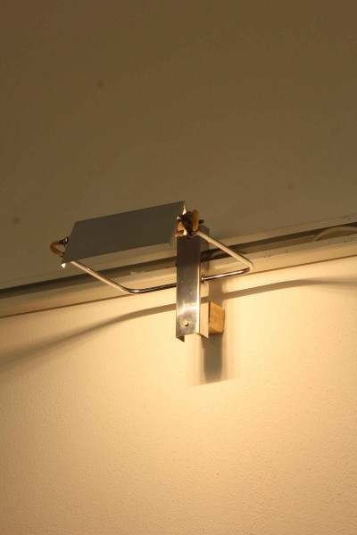 Pair of wall lamps model AT1P design Piero and Livio Castiglioni for Fontana Arte 1980s