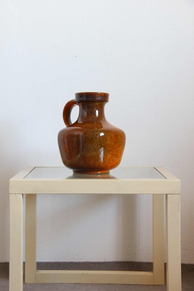West German/Fat Lava style ceramic jug, 1960s