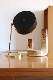 Lampada da tavolo anni '50 attribuibile a Stilnovo 2