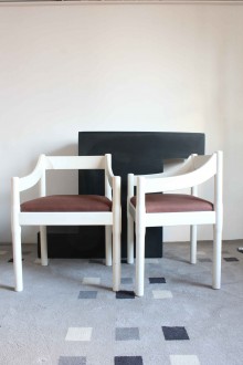 Pair of armchairs model Carimate designed by Vico... 2