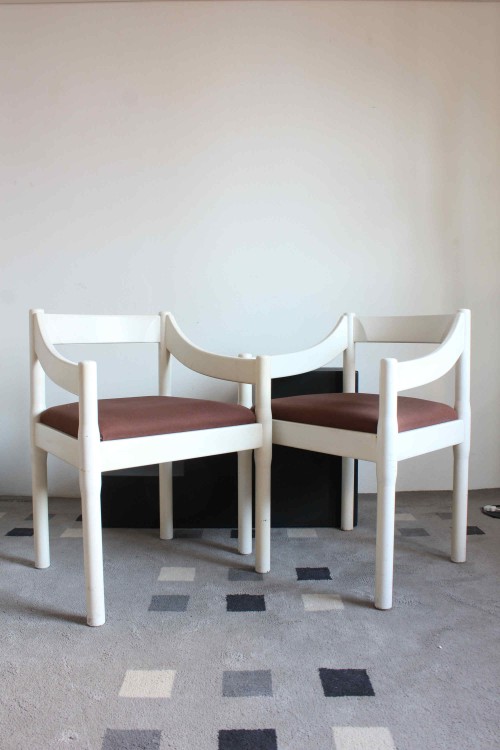 Pair of armchairs model Carimate...