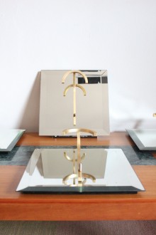 Set di 5 appendiabiti con specchio 2
