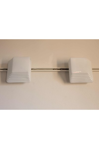 Pair of Talu 27 wall lamps produced by Leucos,  designed by Renato Toso and Roberto Pamio