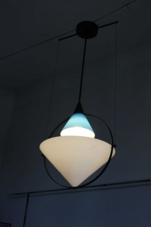 Lampada da soffitto Dede design Enzo Berti per Veart anni'80 2