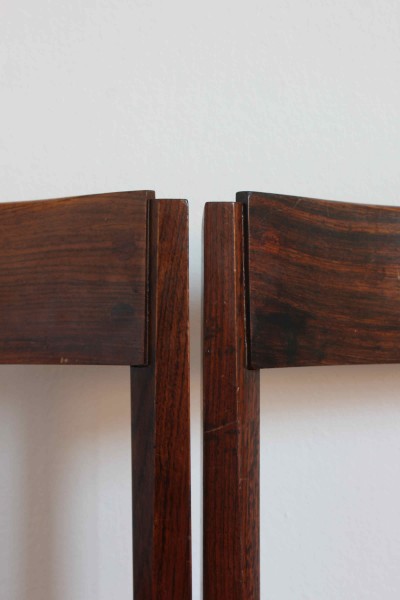 Set of 6 chairs designed by Dino Cavalli for Tredici Pavia from the 1960s.