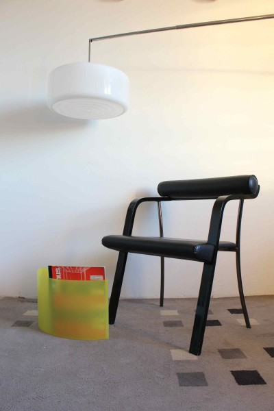 Wave magazine rack design Hansjerg Maier-Aichen, for Authentics 90s