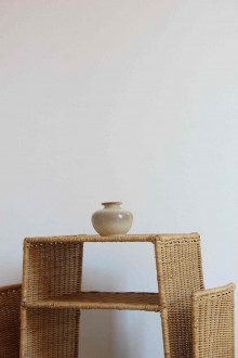 Vaso in ceramica sullo stile West  Germany