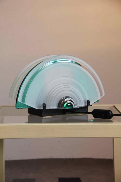 Murano glass table lamp produced by...