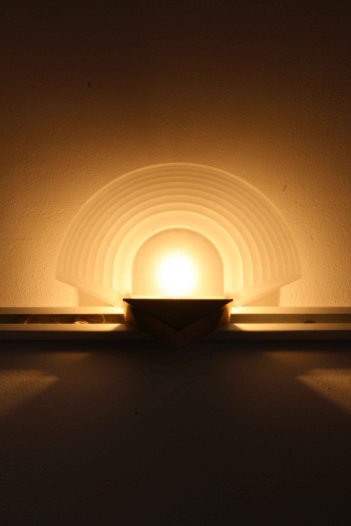 Pair of Egoluce wall lamps model 4130
