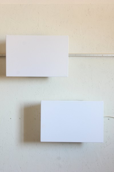 Set di due appliques grandi modello Accademia design Cini Boeri per Artemide