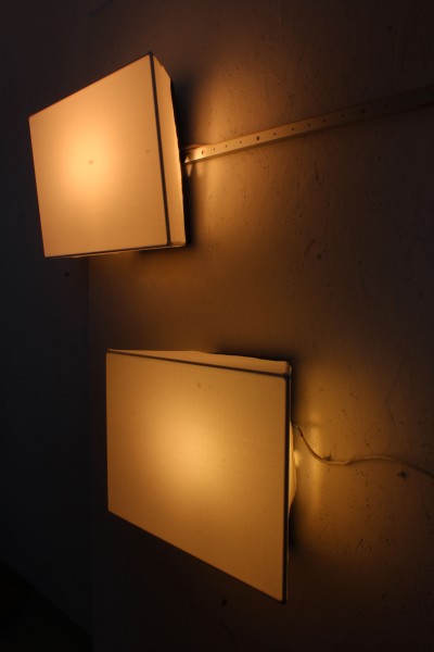 Set di due appliques grandi modello Accademia design Cini Boeri per Artemide