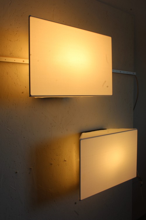 Set di due appliques grandi modello...