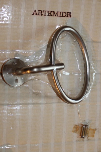 Pair of Clito coat hangers designed by Sergio Mazza for Artemide N.O.S.