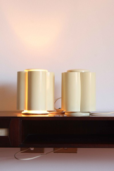 Coppia di lampade da tavolo modello, design Studio D.A. (Casati Ponzio)e )  per Lamperti