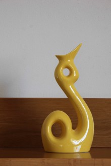 Vaso in ceramica astratto Libertas San Marino
